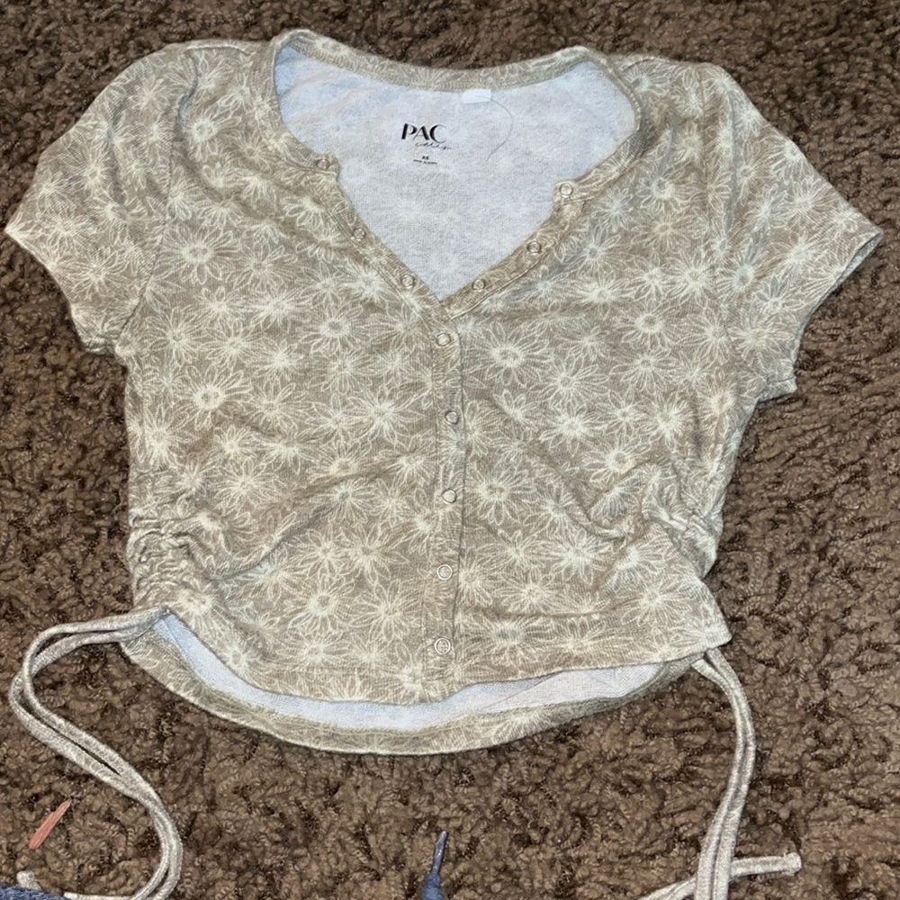 pacsun cropped top